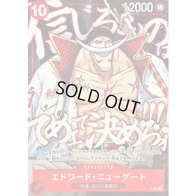 画像1: 〔状態B〕エドワード・ニューゲート(illust:Sohei Koji)【P】{P-152}