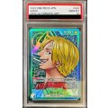 〔PSA10鑑定済〕サンジ(パラレル/漫画絵)【L/P】{OP02-026}