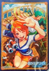 〔状態A-〕スリーブ『ナミ(オフィシャルカードスリーブ8)』70枚【サプライ】{-}