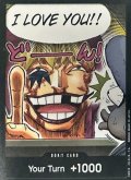 〔状態A-〕ドン!!カード(英語版/I LOVE YOU!!/コラソン&ロー)【-】{-}