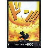 ドン!!カード(英語版/影絵/オレンジ文字/エース)【-】{-}