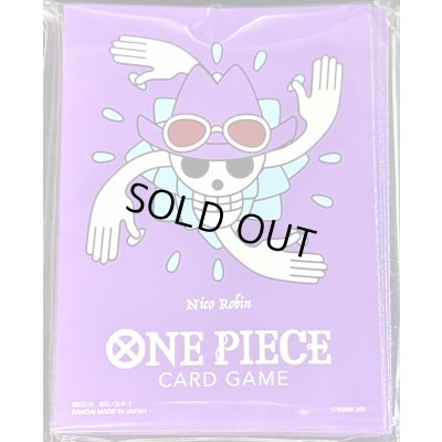 画像1: 〔状態A-〕スリーブ『ニコ・ロビン(海賊旗/リミテッドカードスリーブ プレミアムマットvol.3)』70枚【サプライ】{-}