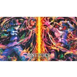 〔状態A-〕プレイマット『エース&サボ(オフィシャルプレイマット)』【サプライ】{-}