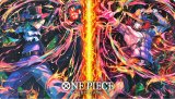 〔状態A-〕プレイマット『エース&サボ(オフィシャルプレイマット)』【サプライ】{-}