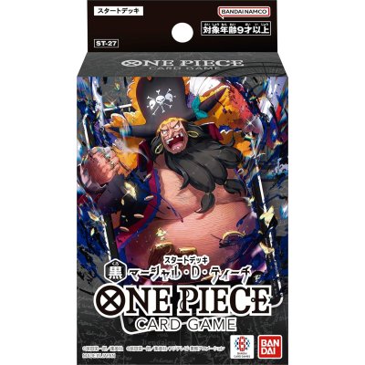 画像1: スタートデッキ 黒 マーシャル・D・ティーチ【未開封BOX】{-}
