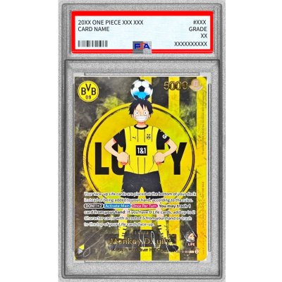 画像1: 〔PSA9鑑定済〕モンキー・D・ルフィ(英語版/ドルトムント)【L】{ST13-003}