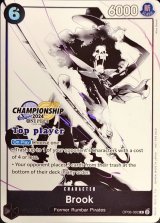 ブルック(英語版/Top Player/CS2024/illust:Misa Matoki)【R】{OP06-092}