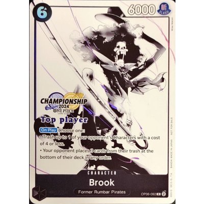画像1: ブルック(英語版/Top Player/CS2024/illust:Misa Matoki)【R】{OP06-092}