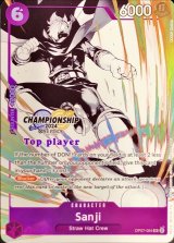 サンジ(英語版/Top Player/CS2024/illust:KAORU HAGIYA)【SR】{OP07-064}