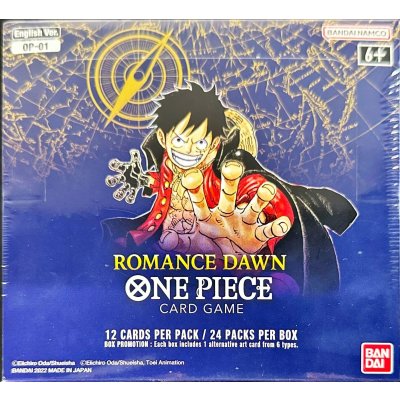 画像1: ブースターパック ROMANCE DAWN(英語版/初版/青底)【未開封BOX】{-}