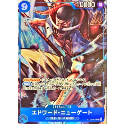 画像1: エドワード・ニューゲート(illust:Katsuo Tadano)【C】{ST22-003}