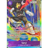 サンジ(英語版/カラー/Top Player/CS2024/illust:KAORU HAGIYA)【SR】{OP07-064}