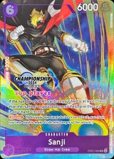 サンジ(英語版/カラー/Top Player/CS2024/illust:KAORU HAGIYA)【SR】{OP07-064}