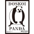 スリーブ『DOSKOI PANDA(黒枠/BASE SHOPリミテッドカードスリーブ-Brand Assort vol.01-)』70枚【サプライ】{-}
