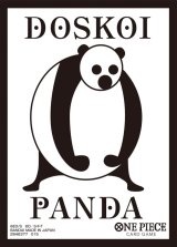スリーブ『DOSKOI PANDA(黒枠/BASE SHOPリミテッドカードスリーブ-Brand Assort vol.01-)』70枚【サプライ】{-}