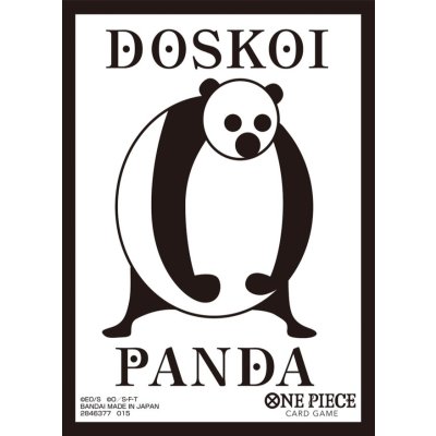 画像1: スリーブ『DOSKOI PANDA(黒枠/BASE SHOPリミテッドカードスリーブ-Brand Assort vol.01-)』70枚【サプライ】{-}