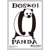 スリーブ『DOSKO1 PANDA(グレー枠/BASE SHOPリミテッドカードスリーブ-Brand Assort vol.01-)』70枚【サプライ】{-}