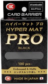 KMCハイパーマットプロ ブラック 100枚 (66×91)【サプライ】{-}
