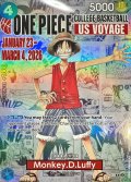 モンキー・D・ルフィ(未開封/英語版/COLLEGE BASKETBALL US VOYAGE)【P】{P-055}