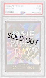 〔PSA10鑑定済〕ドン!!カード(夜空背景/ONE PIECE DAY25)【-】{-}