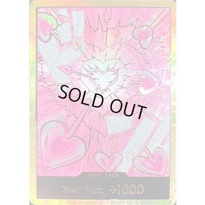 画像1: ドン!!カード(英語版/金枠/ピンクハート/ハンコック)【-】{-}