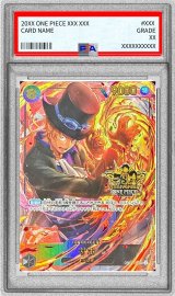 〔PSA10鑑定済〕サボ(3周年ロゴ)【SEC】{OP07-118}