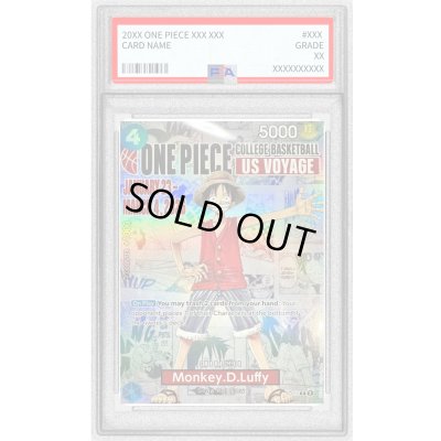 画像1: 〔PSA10鑑定済〕モンキー・D・ルフィ(英語版/COLLEGE BASKETBALL US VOYAGE)【P】{P-055}