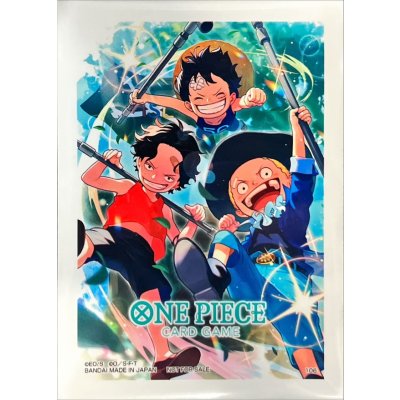 画像1: スリーブ『エース＆サボ＆ルフィ(プロモーションスリーブ2026)』10枚【サプライ】{-}