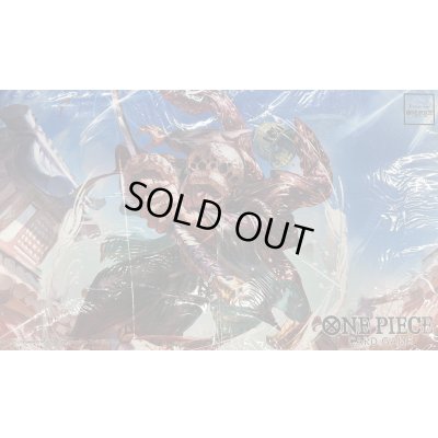 画像1: 〔状態A-〕プレイマット『トラファルガー・ロー(1stAnniversary)』【サプライ】{-}