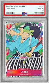 〔PSA10鑑定済〕ウソップ(英語版/illust:Ono Tako)【R】{OP01-004}