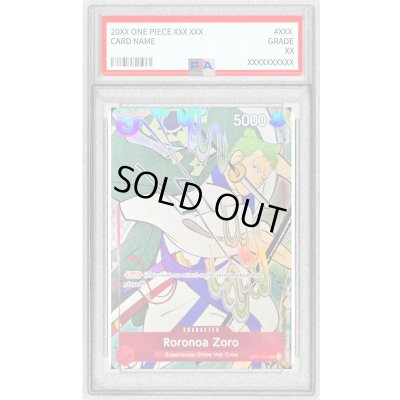 画像1: 〔PSA10鑑定済〕ロロノア・ゾロ(英語版/illust:Ono Tako)【SR】{OP01-025}