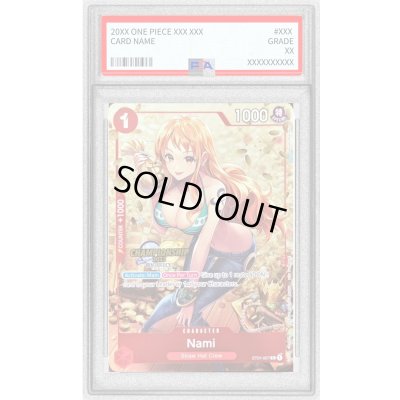 画像1: 〔PSA10鑑定済〕ナミ(英語版/CS2023/illust:Koushi Rokushiro)【C】{ST01-007}