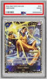 〔PSA10鑑定済〕ボルサリーノ(英語版/CS2023/illust:tatsuya)【SR】{OP02-114}