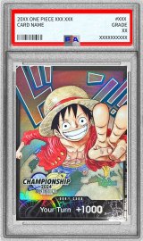 〔PSA10鑑定済〕ドン!!カード(英語/2本指ピース/CS2024ワールドファイナル/モンキー・D・ルフィ)【-】{-}