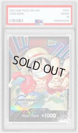 〔PSA10鑑定済〕ドン!!カード(英語/2本指ピース/CS2024ワールドファイナル/モンキー・D・ルフィ)【-】{-}