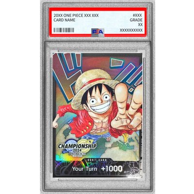 画像1: 〔PSA10鑑定済〕ドン!!カード(英語/2本指ピース/CS2024ワールドファイナル/モンキー・D・ルフィ)【-】{-}