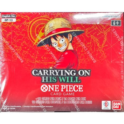 画像1: 〔状態A-〕ブースターパック 受け継がれる意志　英語版 ボックス　ONE PIECE Card Game Booster Pack "CARRYING ON HIS WILL" EN Box 【未開封BOX】{-}