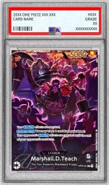 〔※状態難/PSA10鑑定済〕マーシャル・D・ティーチ(英語版/illust:otton)【L】{OP09-081}