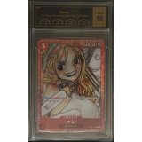〔PCG10鑑定済〕ナミ(foil/赤枠/漫画絵)【C】{ST01-007}