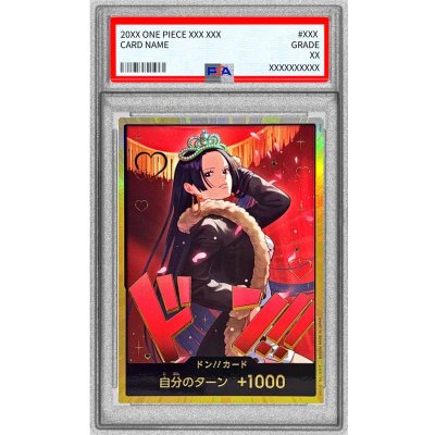 画像1: 〔PSA10鑑定済〕ドン!!カード(金枠/全身ティアラ右向き/ハンコック)【-】{-}