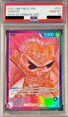 PSA10鑑定済〕ゼハハハハハハ!!!(パラレル/漫画絵)【R/P】{OP16-116}