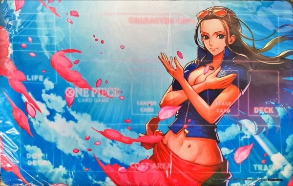 画像1: プレイマット『ニコ・ロビン』【サプライ】{-} (1)