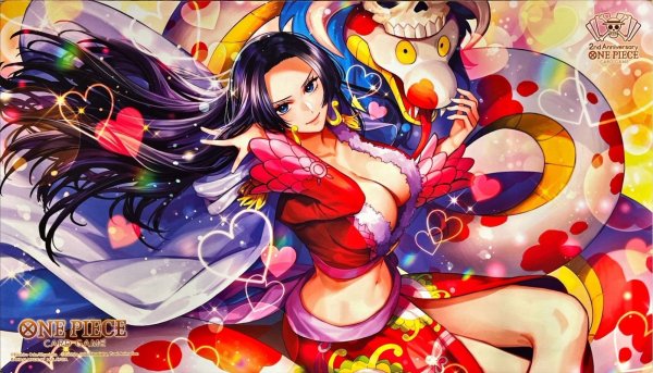 画像1: プレイマット『ボア・ハンコック(中国版)』【サプライ】{-} (1)