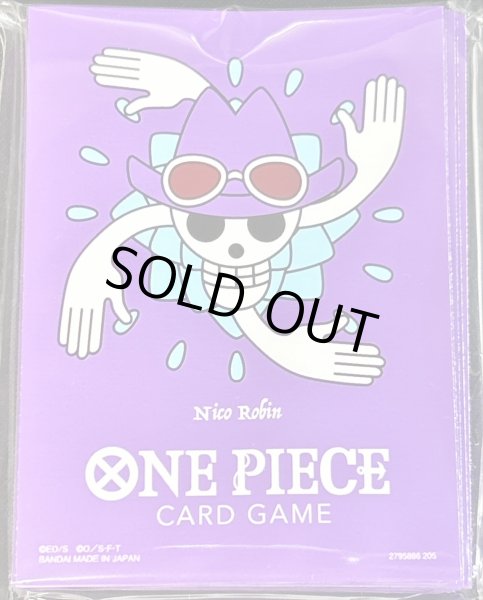 画像1: 〔状態A-〕スリーブ『ニコ・ロビン(海賊旗/リミテッドカードスリーブ プレミアムマットvol.3)』70枚【サプライ】{-} (1)