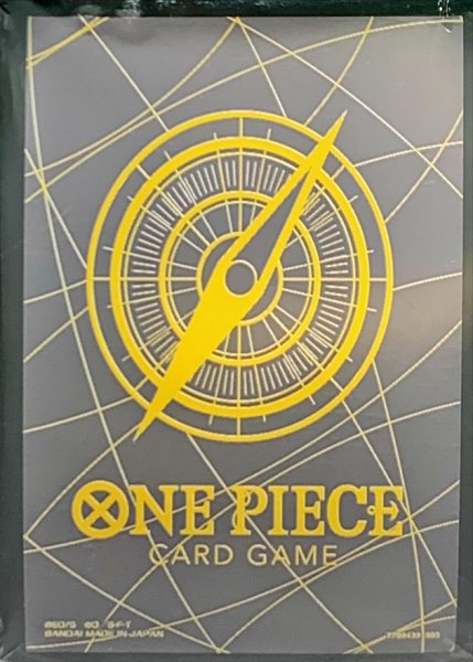 画像1: 〔状態A-〕スリーブ『スタンダードブラックゴールド(リミテッドカードスリーブ)』70枚【サプライ】{-} (1)