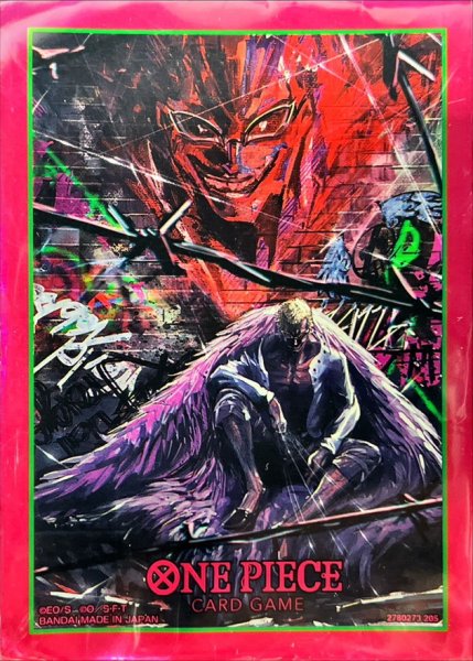 画像1: 〔状態A-〕スリーブ『ドンキホーテ・ドフラミンゴ(公認店エディションVol.4)』70枚【サプライ】{-} (1)