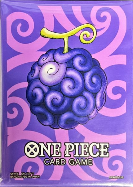 画像1: スリーブ『ゴムゴムの実(リミテッドカードスリーブ プレミアムマットvol.5)』70枚【サプライ】{-} (1)