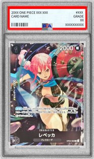 PSA10鑑定済〕レベッカ(フルアート/foil/illust:otton)【R】{OP04-092}