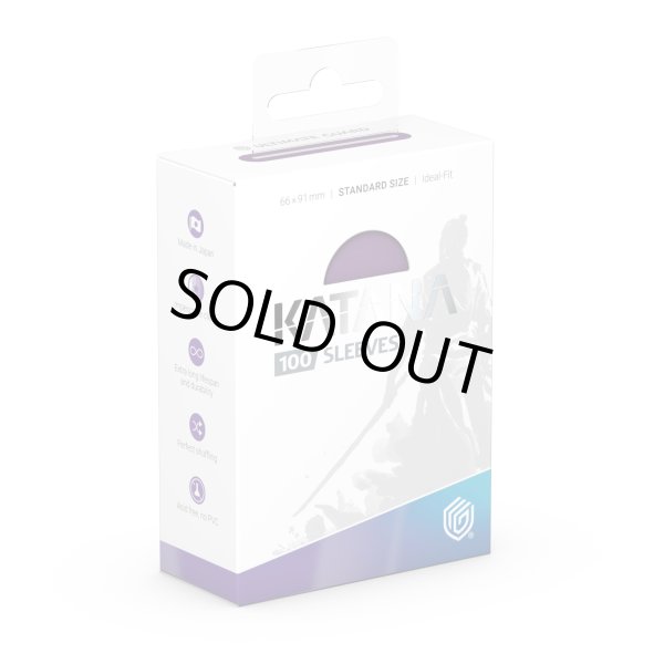 画像1: 『KATANASleevesStandardSize(Iris Bloom)』100枚入り【サプライ】{-} (1)