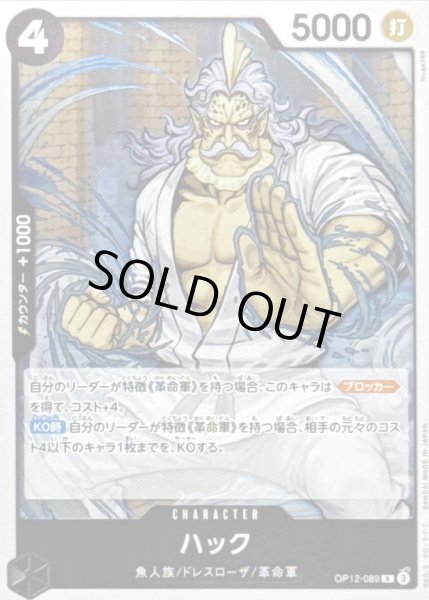 画像1: 〔状態A-〕ハック【R】{OP12-089} (1)